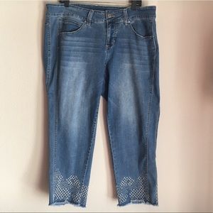 Jag Jeans mid rise straight ankle size 16w